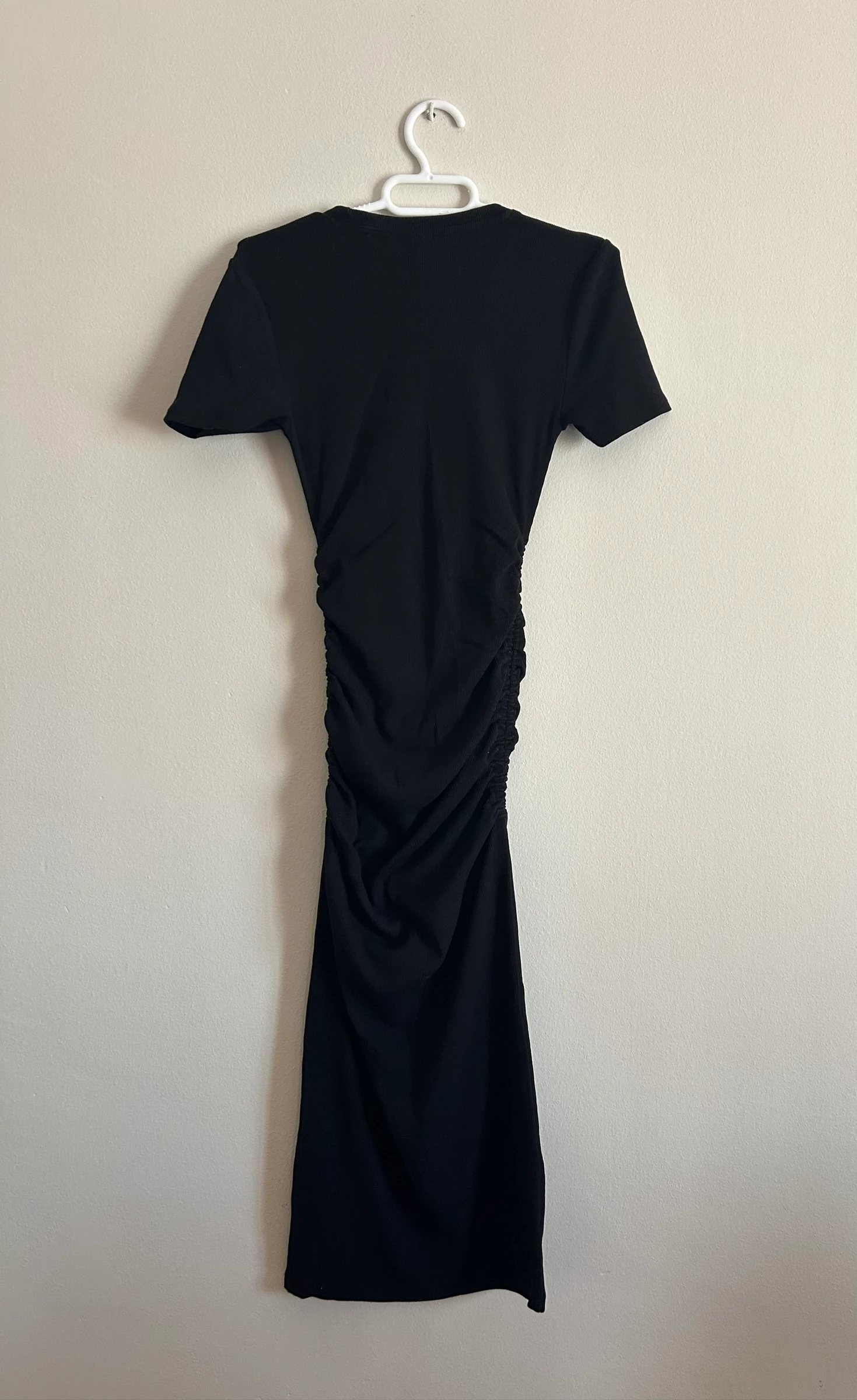 Vestido rib frunce – photo 5